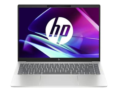 HP Pavilon Plus 14-ew0000sf Ordinateur Portable 14" 2.8K OLED 120 Hz, PC Portable (Intel Core i7-1355U, RAM 16 Go, SSD 512 Go, Intel Iris XE, Windows 11), Laptop Argent, Clavier AZERTY