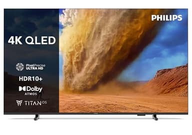 Philips 65PUS7800 4K LED Smart TV - Écran 65 Pouces avec Plateforme Pixel Precise Ultra HD, Titan OS et Son Dolby Atmos - Compatible Alexa et Assistant Vocal Google