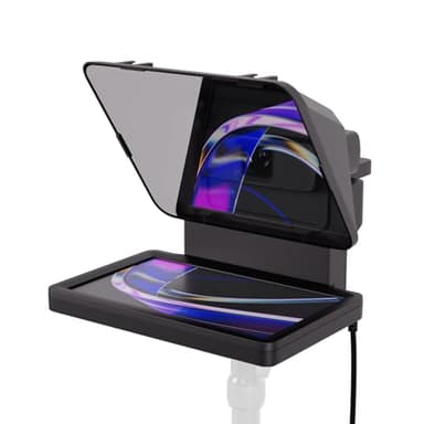 Elgato Prompter – Téléprompteur avec écran intégré pour YouTube, Twitch, Zoom, MS Teams et plus, prend en charge DSLR/Webcam/Smartphone, Affichage par glisser-déposer, compatible Mac/PC et Stream Deck
