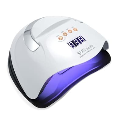 Vonsera Lampe UV pour Ongles en Gel Professionnelle, 220 W UV LED Machine à Ongles, Séche-Ongles avec 66 Perles LED, Lampe UV Nails à Capteur Automatique avec 4 Minuteries