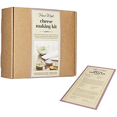 KitchenCraft Home Made Cheese Making Set, 4 Pieces, KCHMMYOCHEESE