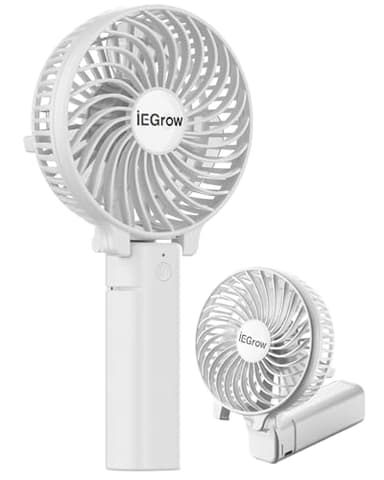 iEGrow Mini-ventilateur USB silencieux avec batterie