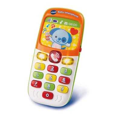 VTech - Baby Smartphone Bilingue Mixte, Téléphone Bébé, Jouet d'Éveil - Version FR