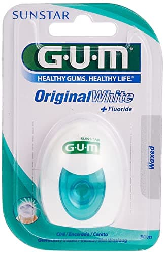 GUM original white 2040 fil dentaire ciré 30m