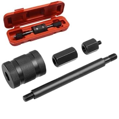 Extracteur d'injecteur | Extracteur d'injecteur à rail commun avec marteau coulissant, extracteur robuste en acier au carbone pour démontage de véhicule, installation mécanique, automobile
