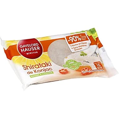 Gayelord Hauser Shiratakis de Konjac, nature à cuisiner - Le paquet de 160g