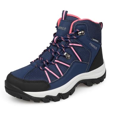 Chaussures de Randonnée Femme, Chaussures de Randonnée Respirantes, Chaussures Imperméables, Adaptées aux Excursions en Plein Air Marine 38 EU