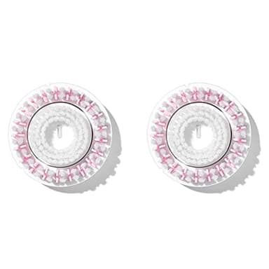 Clarsonic Radiance Lot de 2 têtes de brosse nettoyante pour le visage Clarisonic Mia 1, Mia 2, Mia Fit, Alpha Fit, Smart Profile Uplift