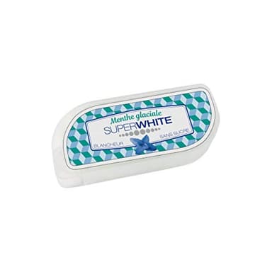 Superwhite Menthe Glaciale 50 Pastilles