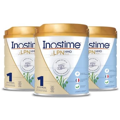Inostime Lait Infantile LPN HMO Plus 1er âge - Lot de 3