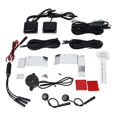 Capteurs De Sécurité Automobile Kit De Système De Surveillance De Détection D'angle Mort Universel 12V Système D'avertissement De Capteur BSD