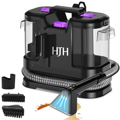 Shampouineuse Nettoyeur Canapé Tissu - 450W Injecteur Extracteur Voiture Tapis Moquettes Aspirateur Détacheur Pour Matelas Laveur, Nettoyeur pour Tapis, Moquettes, Meubles, Tissus, Voiture