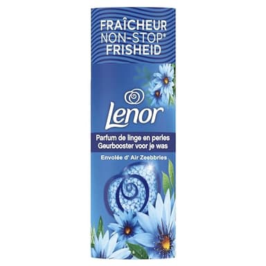 Lenor Parfum de Linge en Perles pour Lessive, 16 Lavages, Envolée d’Air, Fraîcheur Non-stop jusqu'à 12 Semaines de Stockage