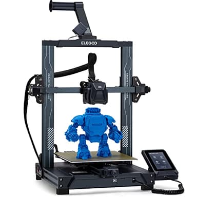 ELEGOO Neptune 3 Pro Imprimante 3D FDM avec Nivellement Automatique du Lit, Extrudeuse Directe à Double Engrenage, Double Entraînement par Vis-mère, Écran Capacitif Amovible, 225x225x280 mm³