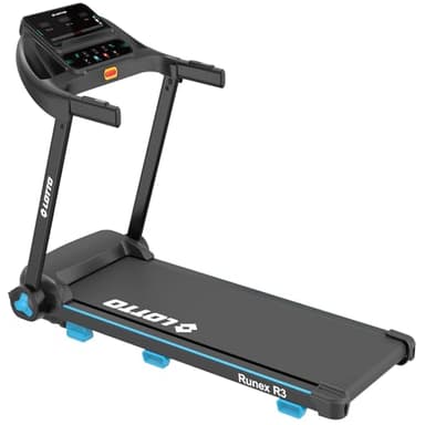 Tapis de Course Électrique Lotto Runex R3, Pliable 100%, Moteur 2 CV, Vitesse 1–12 km/h, Inclinaison 2 Niveaux, LED, Bluetooth, 12 Programmes, Surface 105×40 cm, 100 kg