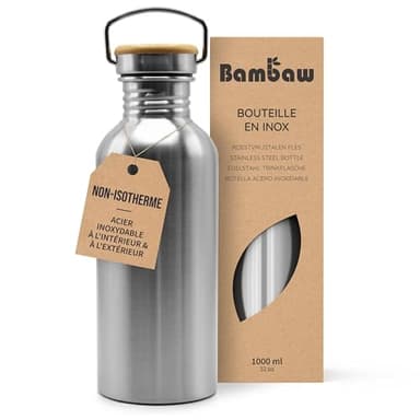 Gourde | Écologique | Inox | Sport | Sans BPA | Infusion Inox | Bambaw