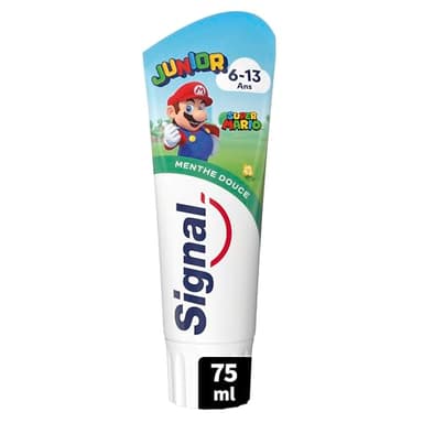 Signal Dentifrice Junior Menthe Douce 6-13 ans 75ml