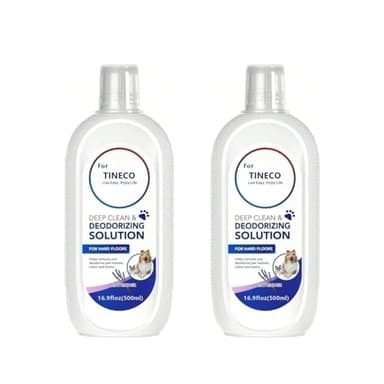 WYTRVC Solution De Nettoyage for Sols - Parfum Lavande - 500 ML - Compatible avec Tineco IFloor 2/3 Breeze, Floor One S3/S5/S5 Pro 2/S6/S7 Pro. Nettoyage en Profondeur De Plusieurs Sols Durs.(2pcs)