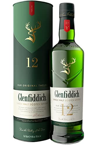 Glenfiddich Whisky Ecosse Speyside Single Malt 12 ans 40% vol. - La boîte de 70cl