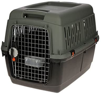 Kerbl Pet Box de Transport Eco Gris/Vert, 92X64X67,5cm
