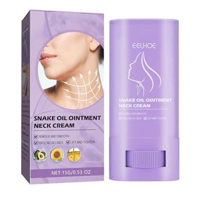 Samuwac Lifting And Firming Neck, Crème Raffermissante Cou et Décolleté, Hydratante Anti-âge pour le Cou, Stick raffermissant pour le cou, Crème raffermissante et liftante pour cou pour femmes (1)