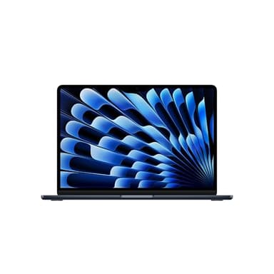 Apple MacBook Air 13 Pouces Ordinateur Portable avec Puce M4 : Conçu pour Apple Intelligence, Écran Liquid Retina de 13,6 Pouces, Mémoire unifiée de 16 Go, Stockage SSD de 256 Go, Touch ID ; Minuit
