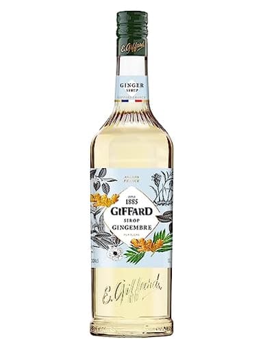 Giffard - Sirop Gingembre - Recette et Fabrication Françaises - Frais et Puissant - 1 Litre