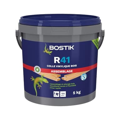 Colle vinylique R 41 prise rapide seau de 5 kg