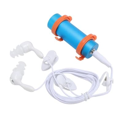 Lecteur MP3 étanche pour la Natation, Profitez jusqu'à 2 000 Chansons, Lecteur de Musique sous-Marine de 8 Go avec des écouteurs à L'épreuve de l'eau, Lecteur de Musique, Le Son (Blue)