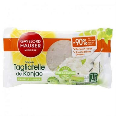GAYELORD HAUSER - Tagliatelles Konjac Sans Rincage 160G - Lot De 4 - livraison offerte