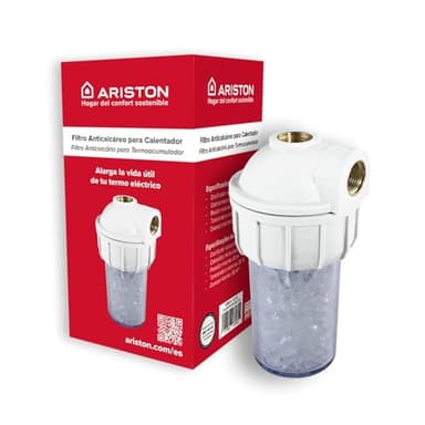 Ariston - Filtre anticalcaire, kit polyphosphates pour chauffe-eau, prolonge la durée de vie de votre thermos électrique