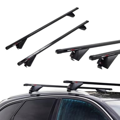 RIDIGO Barre de Toit STEELBAR pour Renault Kadjar 1 I (Aussi Toit en Verre) de 2015