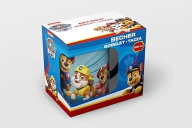 PAW PATROL Tasse dans un coffret cadeau bleu