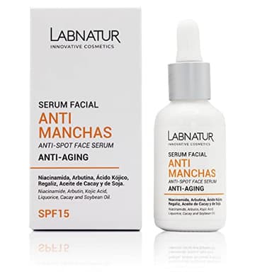 Labnatur Sérum détachant 30 ml avec niacidamide, pigmentaire, crème éclaircissante pour le visage, élimine et réduit les taches de la peau et du visage, effet anti-âge et anti-rides