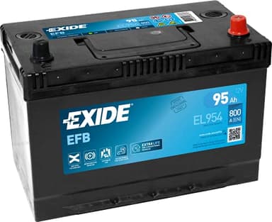 Exide Technologies EFB EL954 Batterie de Voiture 95Ah 800A