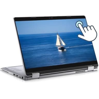 Dell Latitude 5310 Ordinateur portable professionnel 2 en 1 Écran tactile 13,3" FHD (1920 x 1080), Intel Core i7-10410U, 16 Go de RAM, SSD 512 Go, clavier QWERTY américain, Windows 11 Pro