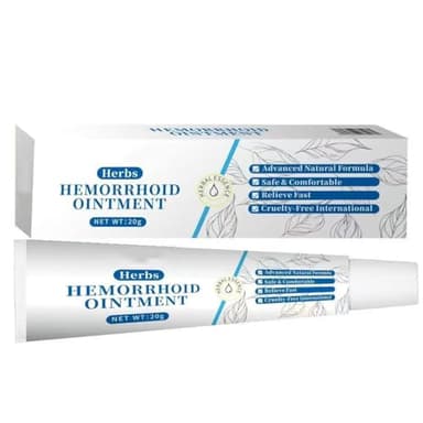 Crème pour hémorroïdes, Baume hémorroïdaire, Hémorroïdes et Fissures, Rapide et Efficace Hémorroïdaire