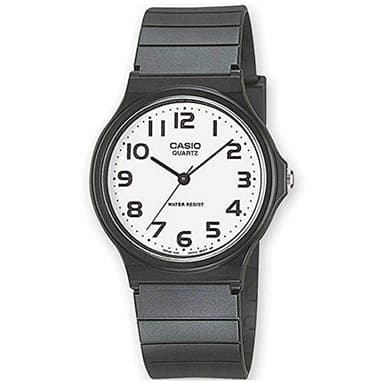 Casio Hommes Analogique Quartz Montre avec Bracelet en Résine MQ-24-7B2LEG