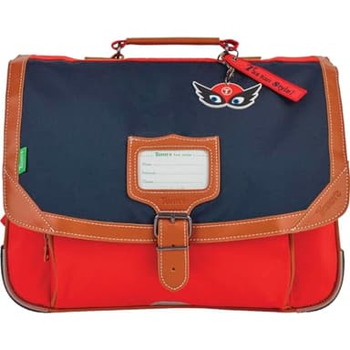 Cartable 38 cm Tann's Les Signatures Arthur Bleu / Rouge
