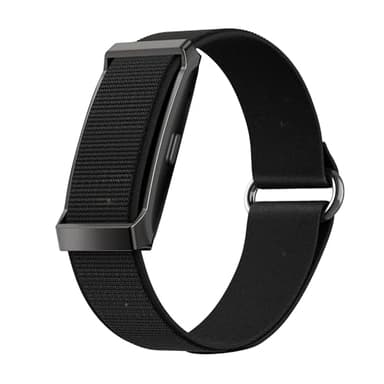 Duckdik Bracelet Connecté Homme Femme – Fitness Tracker Intelligente avec GPS Intégré, Moniteur Cardiaque, SpO₂, Podomètre, Suivi Sommeil, Notifications WhatsApp, Étanche, avec 2 Bracelets Noir + Noir