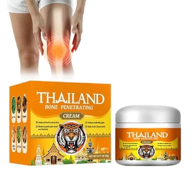 Crème Anti-Douleur,Tigre Crème,Crèmes Contre Douleur Arthritique, Pommade Crèmes Douleur Articulaire,Crèma Osseuse Articulaire Naturelle,Crèma Apaisante pour Douleurs Musculaires