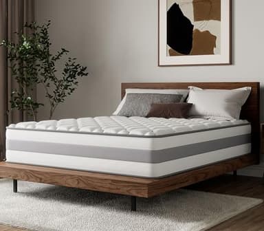 HOMAVO Matelas 80x200 cm, Hauteur 25 cm, Matelas à Ressorts ensachés 7 Zones, Matelas orthopédique avec Couche en Mousse à mémoire de Forme, fermeté H3 H4, certifié Öko-Tex & CertiPUR-US