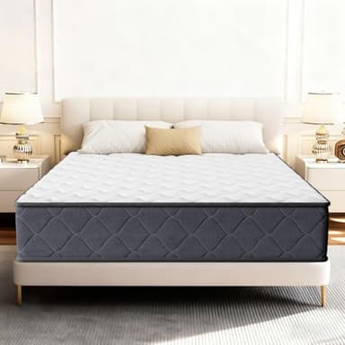DEWINNER Matelas 160 x 200 | 25CM | Mousse à Mémoire de Forme | Moelleux, Aéré et Anti-acariens | Matelas 2 Places pour Couple ou Famille | Certi Oeko-TEX | Luxe et Sérénité Nocturne