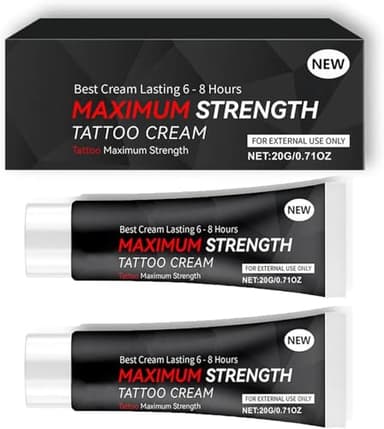 Crème anesthésiante pour tatouages, gel apaisant pour les articulations, stick de soin nourrissant, pour des tatouages éclatants et durables, sûr et doux