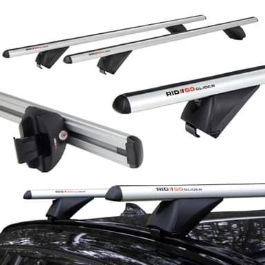 RIDIGO Barre de Toit Glider pour Renault Kadjar 1 I (Aussi Toit en Verre) de 2015