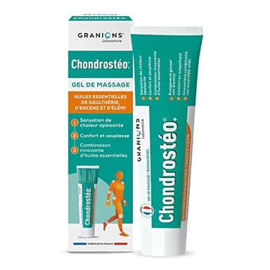 GRANIONS CHONDROSTÉO GEL DE MASSAGE - Gel chauffant - *100 ml - Classique