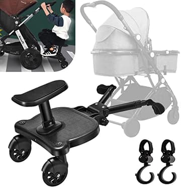 Planches À Roulettes Pour Bébé, Vihir Planche De Poussette À Suspension Intégrale, Adaptée À Différents Styles De Poussettes, Adaptée De 2 À 6 Ans, Avec Une Charge Maximale De 25 kg