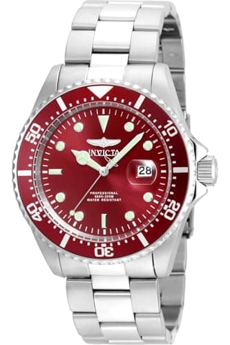 Invicta Pro Diver Montre Homme mouvement à quartz en acier inoxydable - 43mm
