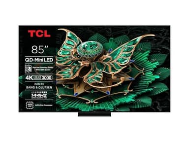 TCL TV MiniLED 85" 85C7K 4K UHD Google TV Bang & Olufsen