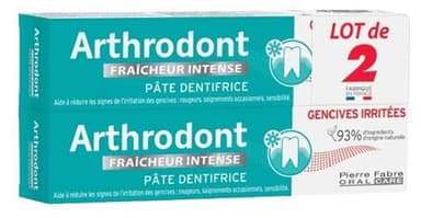 Arthrodont Dentifrice Fraicheur Intense Lot de 2 x 75 ml